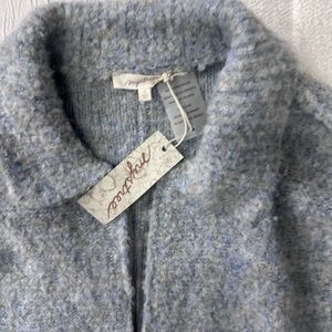 Mystree Light Blue Teddy Jacket